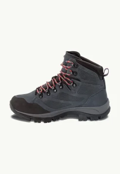 Jack Wolfskin Rebellion Texapore Mid W|DAMES Wandelschoenen|Waterdichte Schoenen