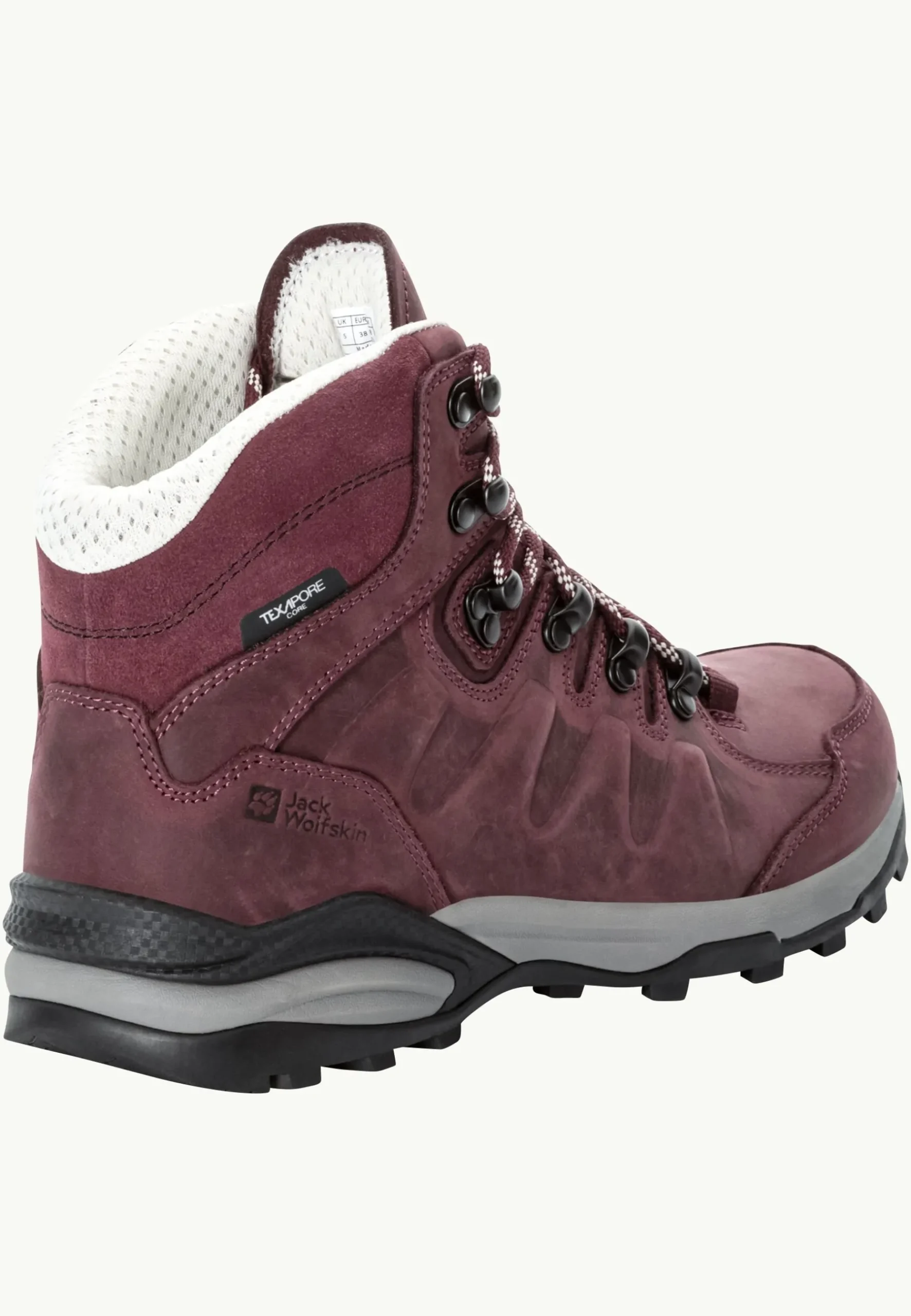 Jack Wolfskin Refugio Prime Texapore Mid W|DAMES Lifestyle|Multifunctionele Schoenen