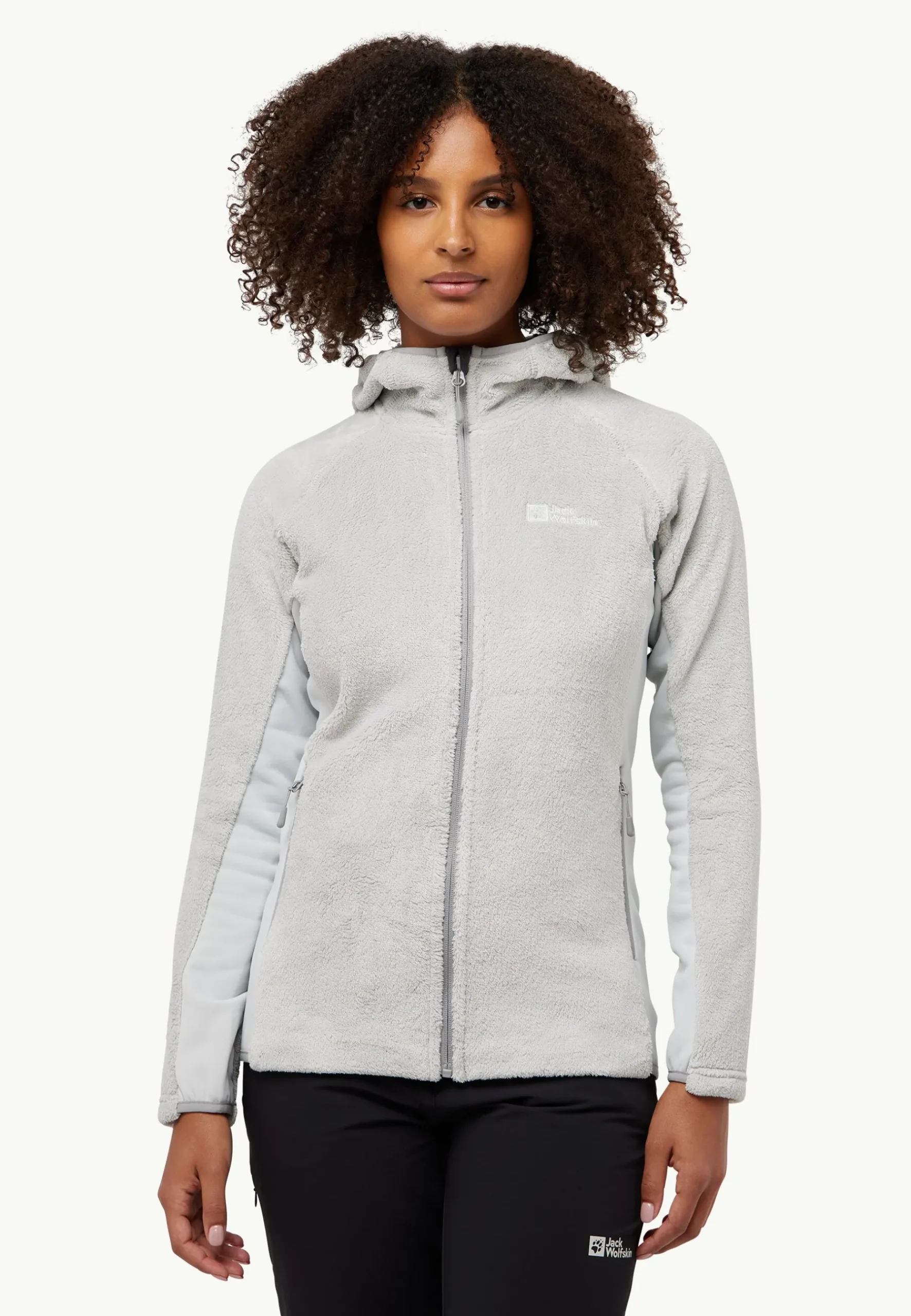 Jack Wolfskin Rotwand Hooded Fz W|DAMES Voor- En Najaarsjacks/-Jassen|Fleece
