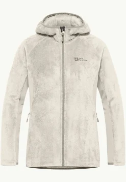 Jack Wolfskin Rotwand Hooded Fz W|DAMES Voor- En Najaarsjacks/-Jassen|Fleece