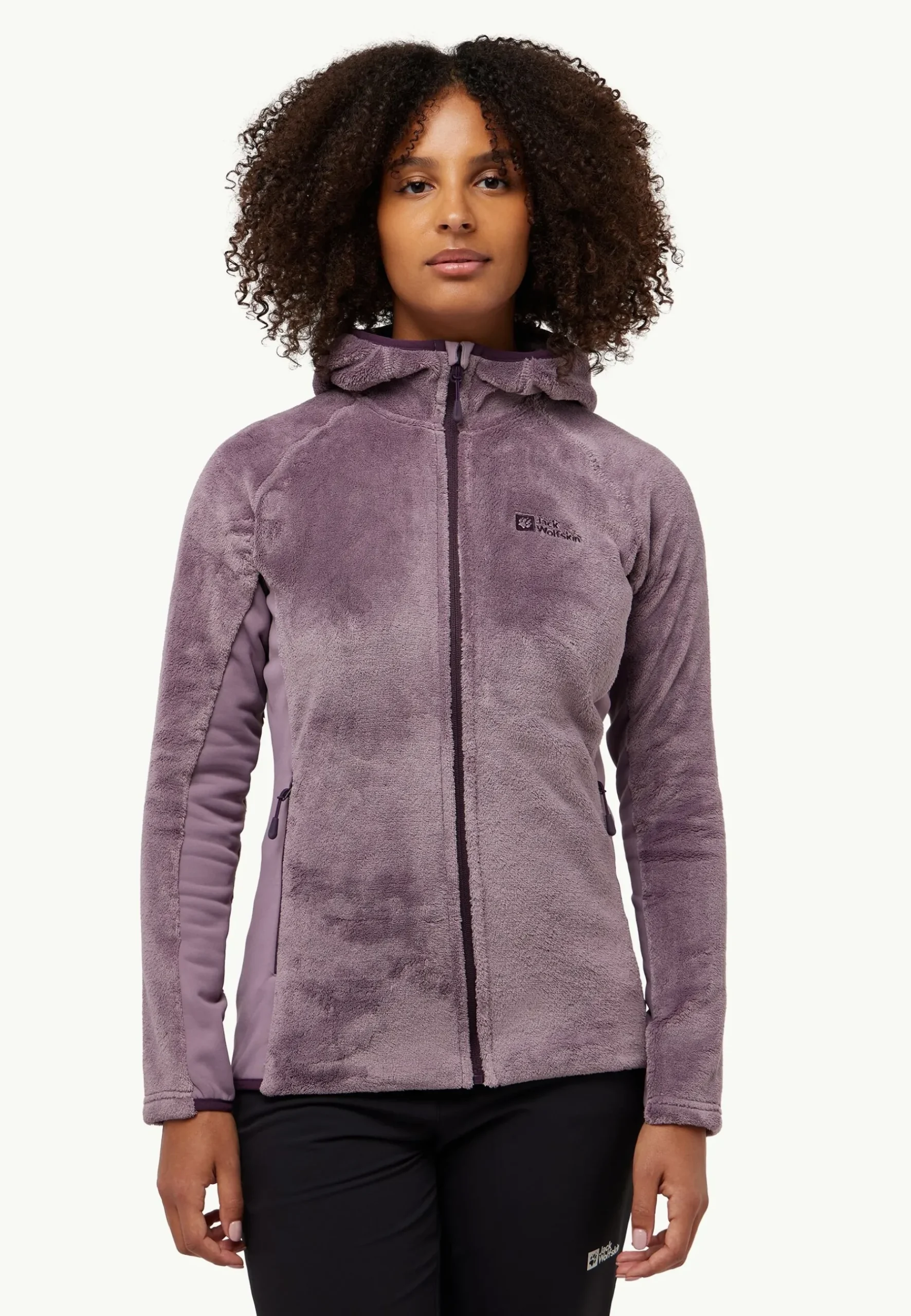 Jack Wolfskin Rotwand Hooded Fz W|DAMES Voor- En Najaarsjacks/-Jassen|Fleece