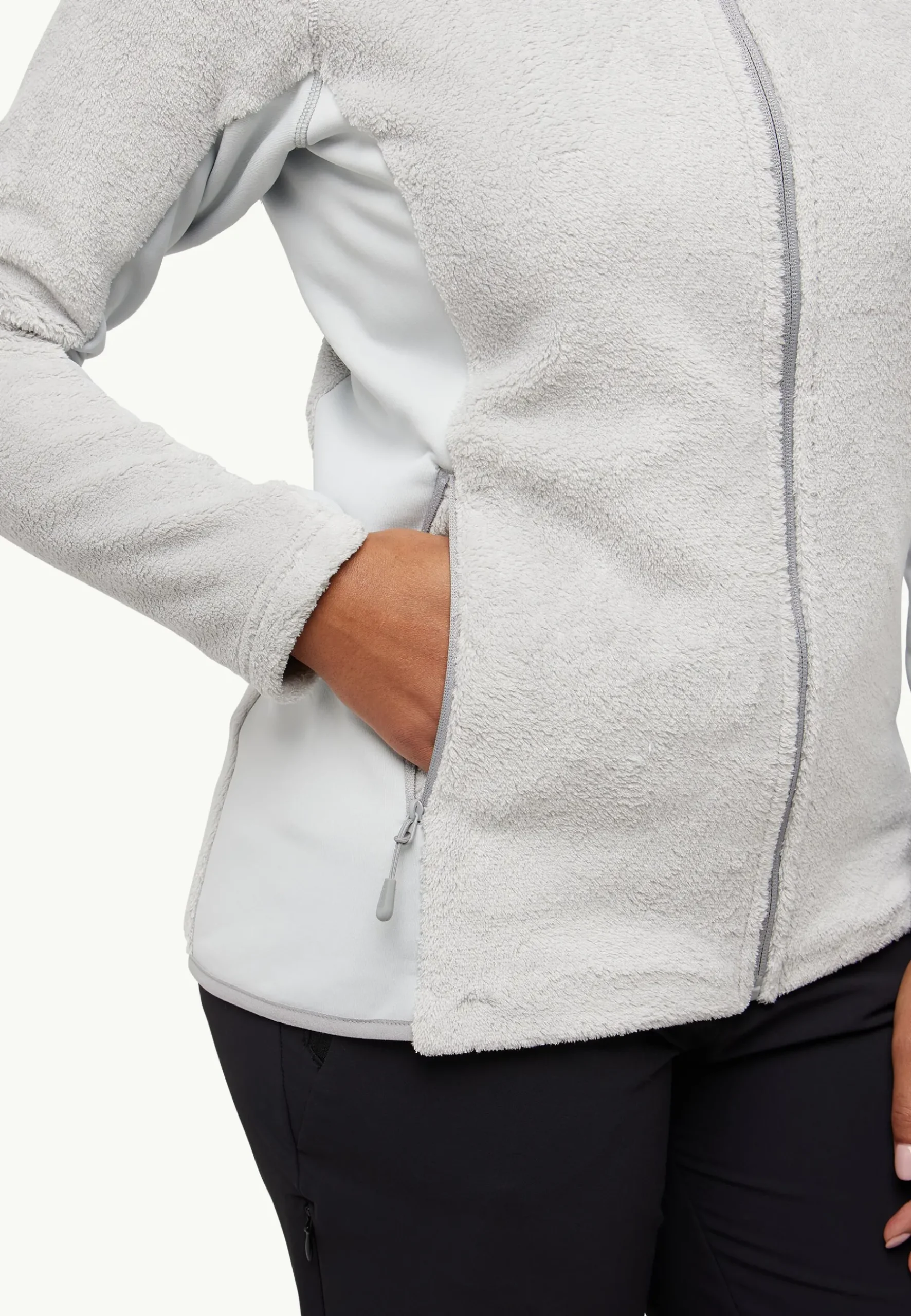 Jack Wolfskin Rotwand Hooded Fz W|DAMES Voor- En Najaarsjacks/-Jassen|Fleece
