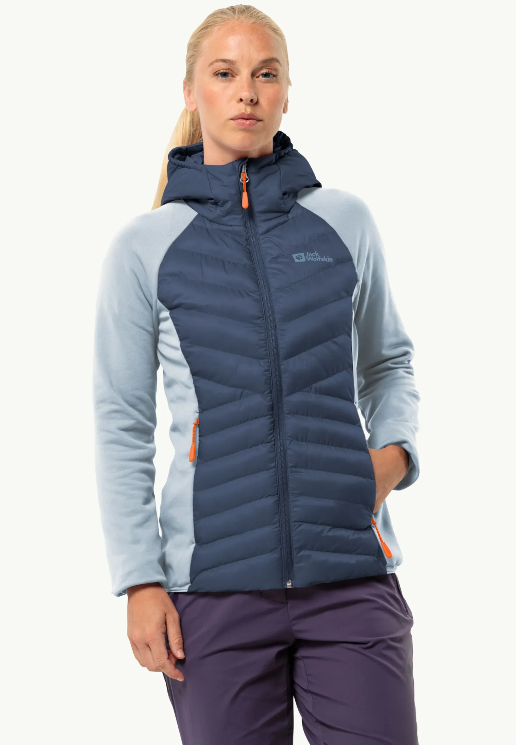 Jack Wolfskin Routeburn Pro Hybrid W|DAMES Wandelen|Voor- En Najaarsjacks/-Jassen