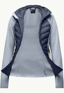 Jack Wolfskin Routeburn Pro Hybrid W|DAMES Wandelen|Voor- En Najaarsjacks/-Jassen