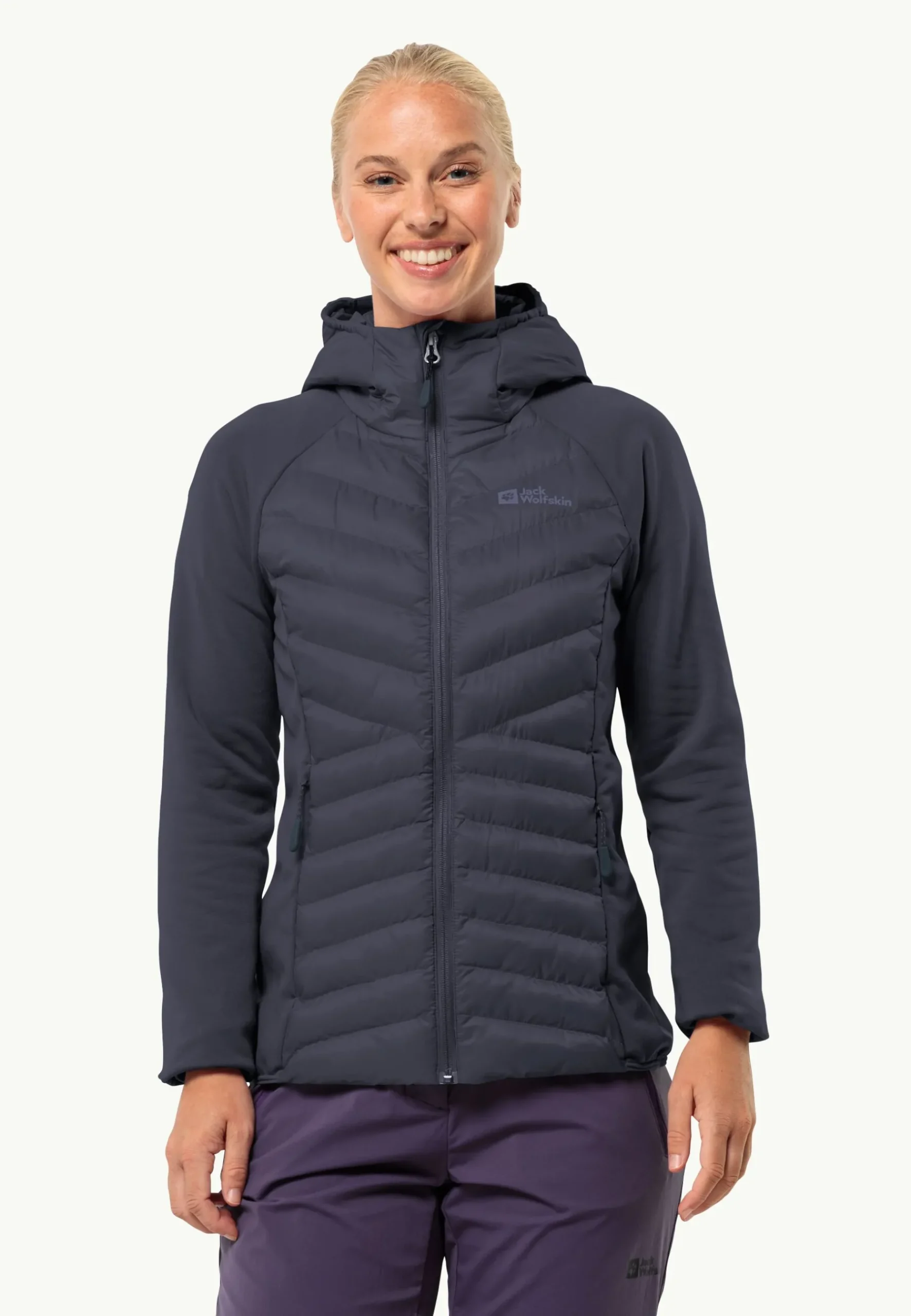 Jack Wolfskin Routeburn Pro Hybrid W|DAMES Wandelen|Voor- En Najaarsjacks/-Jassen