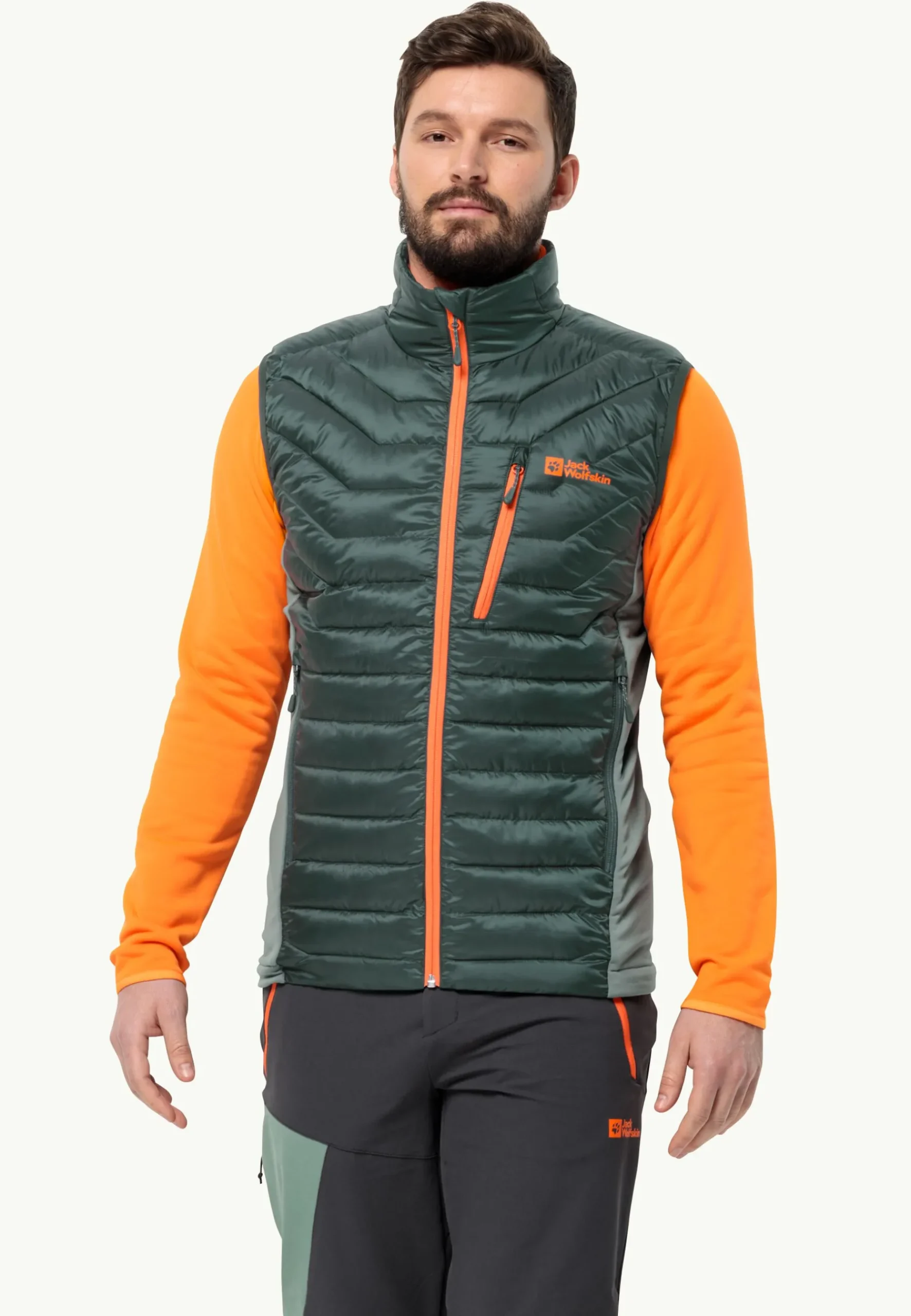 Jack Wolfskin Routeburn Pro Ins Vest M|Heren Wandelen|Voor- En Najaarsjacks/-Jassen