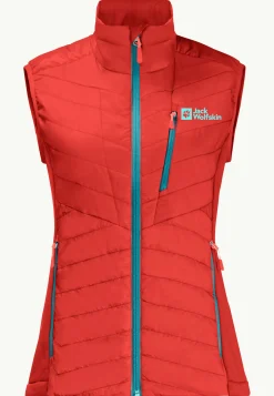 Jack Wolfskin Routeburn Pro Ins Vest W|DAMES Wandelen|Voor- En Najaarsjacks/-Jassen