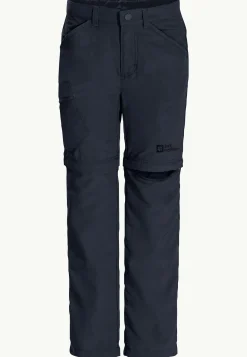 Jack Wolfskin Safari Zip Off Pants K|Kinderen Casual Broeken|Wandelbroeken