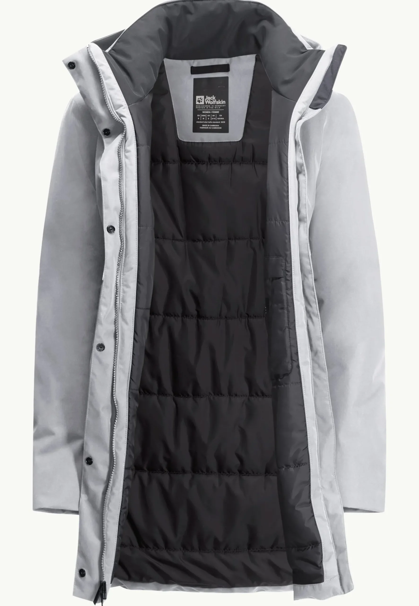 Jack Wolfskin Salier Coat|DAMES Lifestyle|Voor- En Najaarsjacks/-Jassen