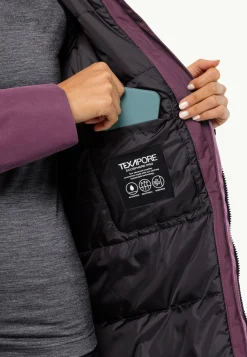 Jack Wolfskin Salier Coat|DAMES Lifestyle|Voor- En Najaarsjacks/-Jassen