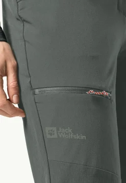 Jack Wolfskin Salmaser Pants W|DAMES Wandelen|Trekking