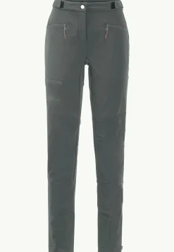 Jack Wolfskin Salmaser Pants W|DAMES Wandelen|Trekking