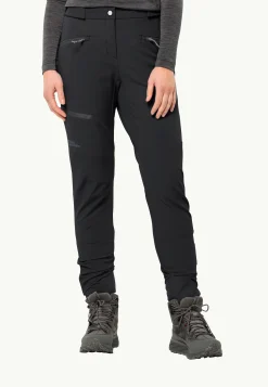 Jack Wolfskin Salmaser Pants W|DAMES Wandelen|Trekking