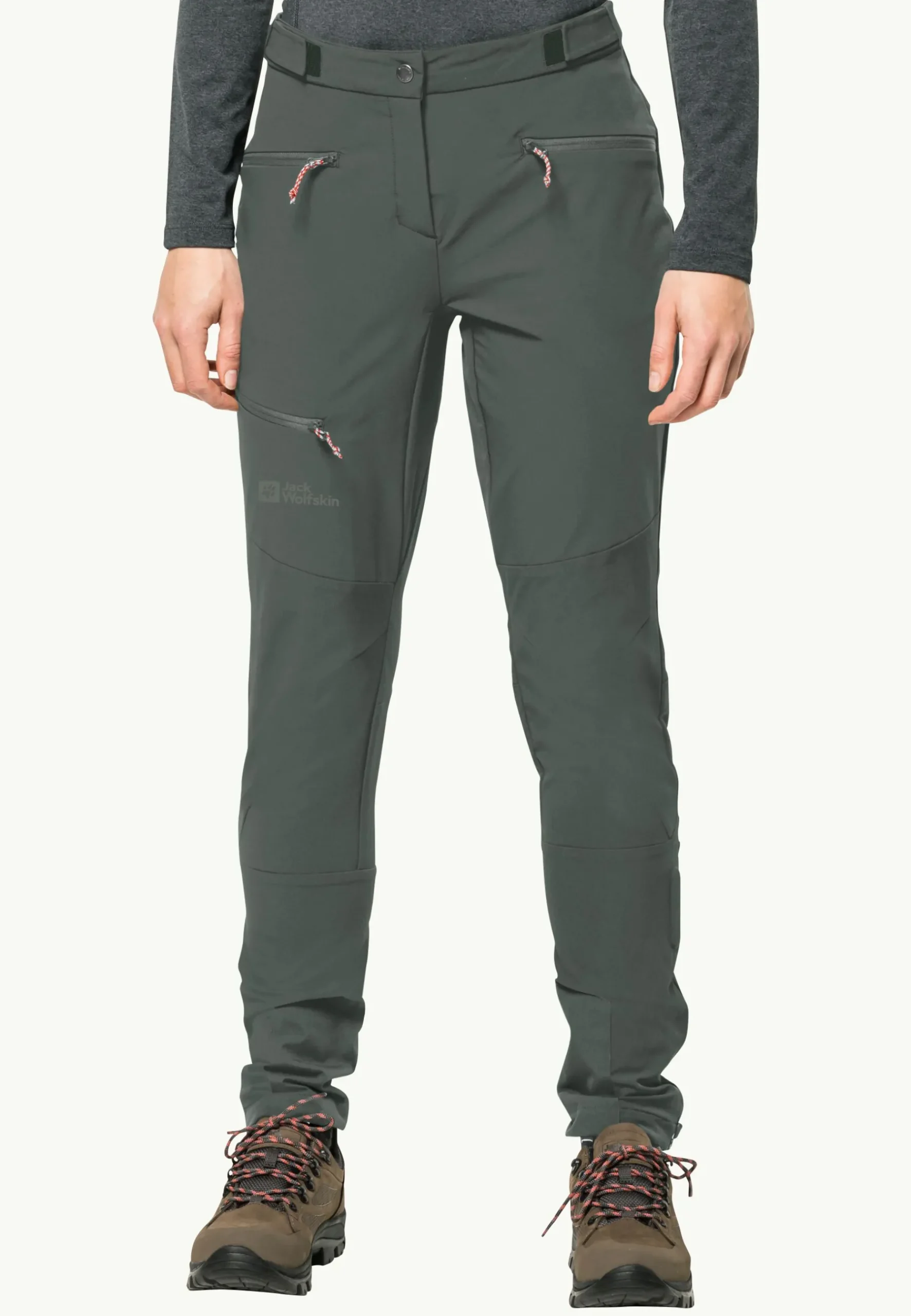 Jack Wolfskin Salmaser Pants W|DAMES Wandelen|Trekking