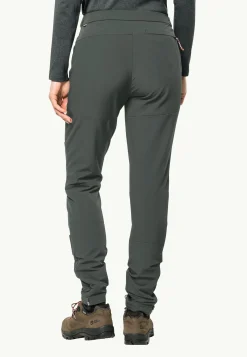 Jack Wolfskin Salmaser Pants W|DAMES Wandelen|Trekking