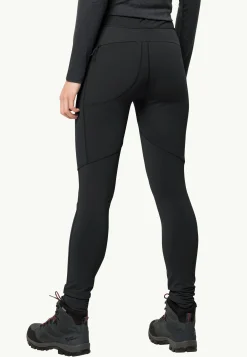 Jack Wolfskin Salmaser Tights W|DAMES Wandelen|Trekking