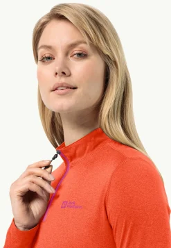 Jack Wolfskin Sky Thermal Hz W|DAMES Functionele Shirts|T-Shirts & Longsleeves