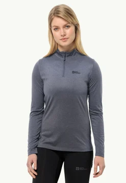 Jack Wolfskin Sky Thermal Hz W|DAMES Functionele Shirts|T-Shirts & Longsleeves