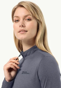 Jack Wolfskin Sky Thermal Hz W|DAMES Functionele Shirts|T-Shirts & Longsleeves