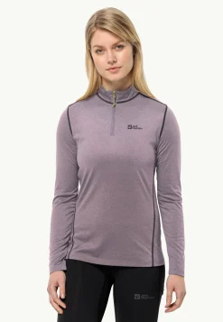 Jack Wolfskin Sky Thermal Hz W|DAMES Functionele Shirts|T-Shirts & Longsleeves