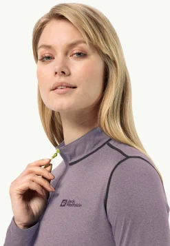 Jack Wolfskin Sky Thermal Hz W|DAMES Functionele Shirts|T-Shirts & Longsleeves