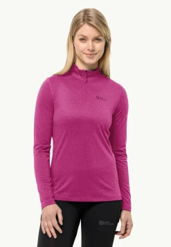 Jack Wolfskin Sky Thermal Hz W|DAMES Functionele Shirts|T-Shirts & Longsleeves
