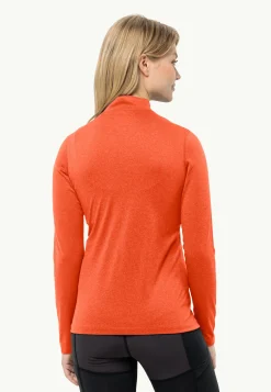 Jack Wolfskin Sky Thermal Hz W|DAMES Functionele Shirts|T-Shirts & Longsleeves