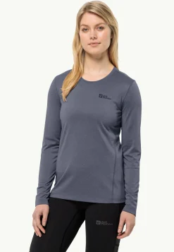 Jack Wolfskin Sky Thermal Ls W|DAMES Wandelen|Ski