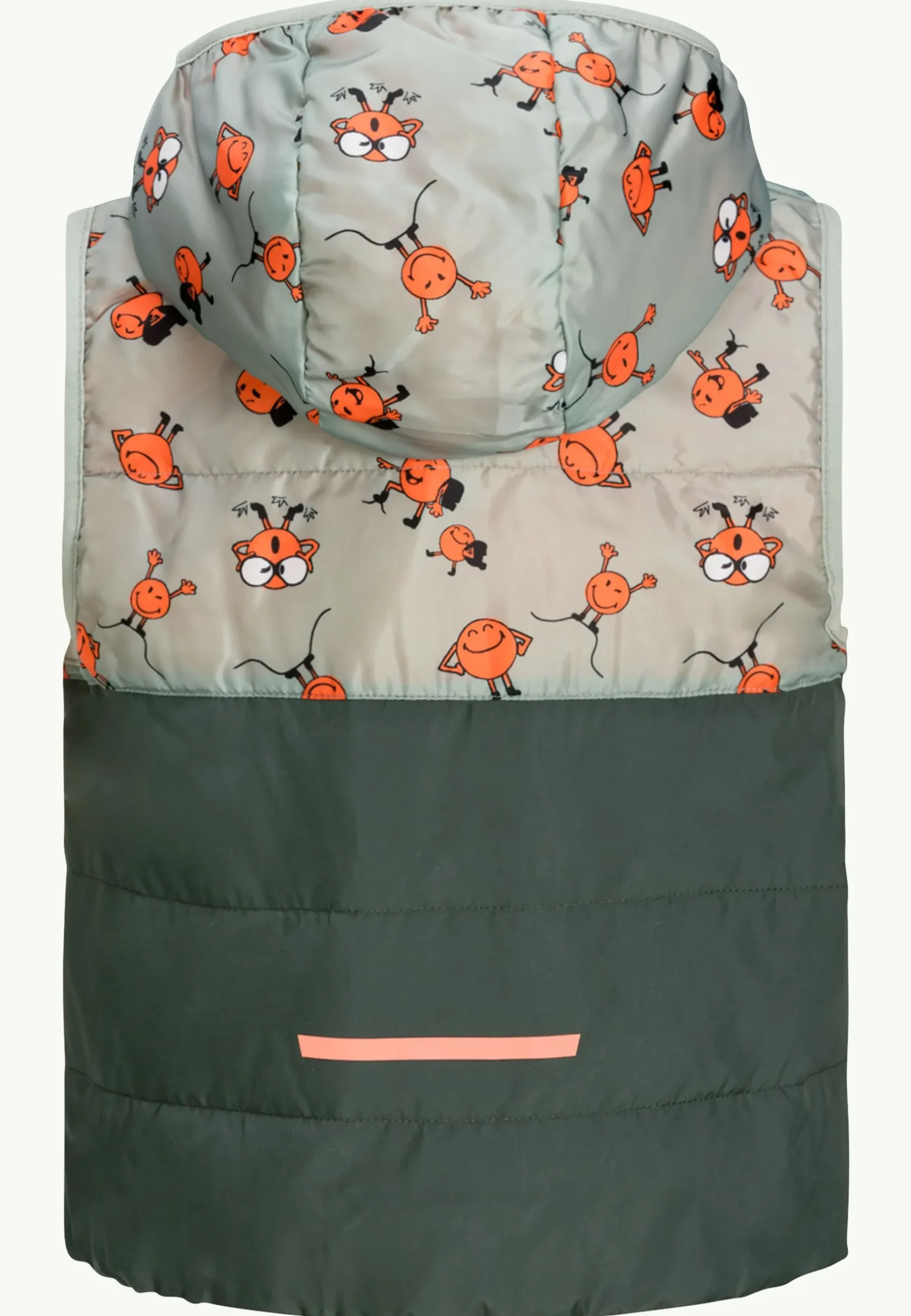 Jack Wolfskin Smileyworld Aop Vest K|Kinderen Voor- En Najaarsjacks/-Jassen|Fleece
