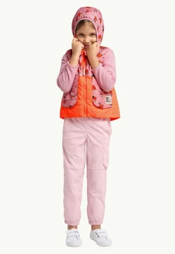 Jack Wolfskin Smileyworld Aop Vest K|Kinderen Voor- En Najaarsjacks/-Jassen|Fleece