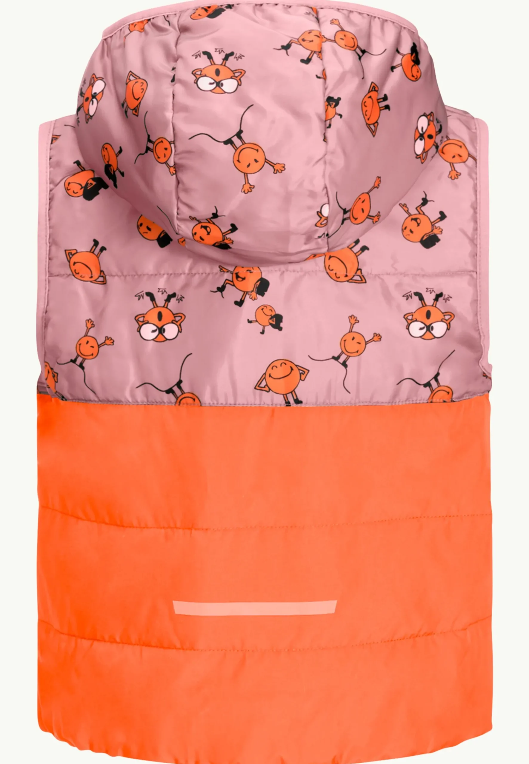 Jack Wolfskin Smileyworld Aop Vest K|Kinderen Voor- En Najaarsjacks/-Jassen|Fleece