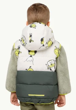 Jack Wolfskin Smileyworld Ins Vest K|Kinderen Voor- En Najaarsjacks/-Jassen|Bodywarmers