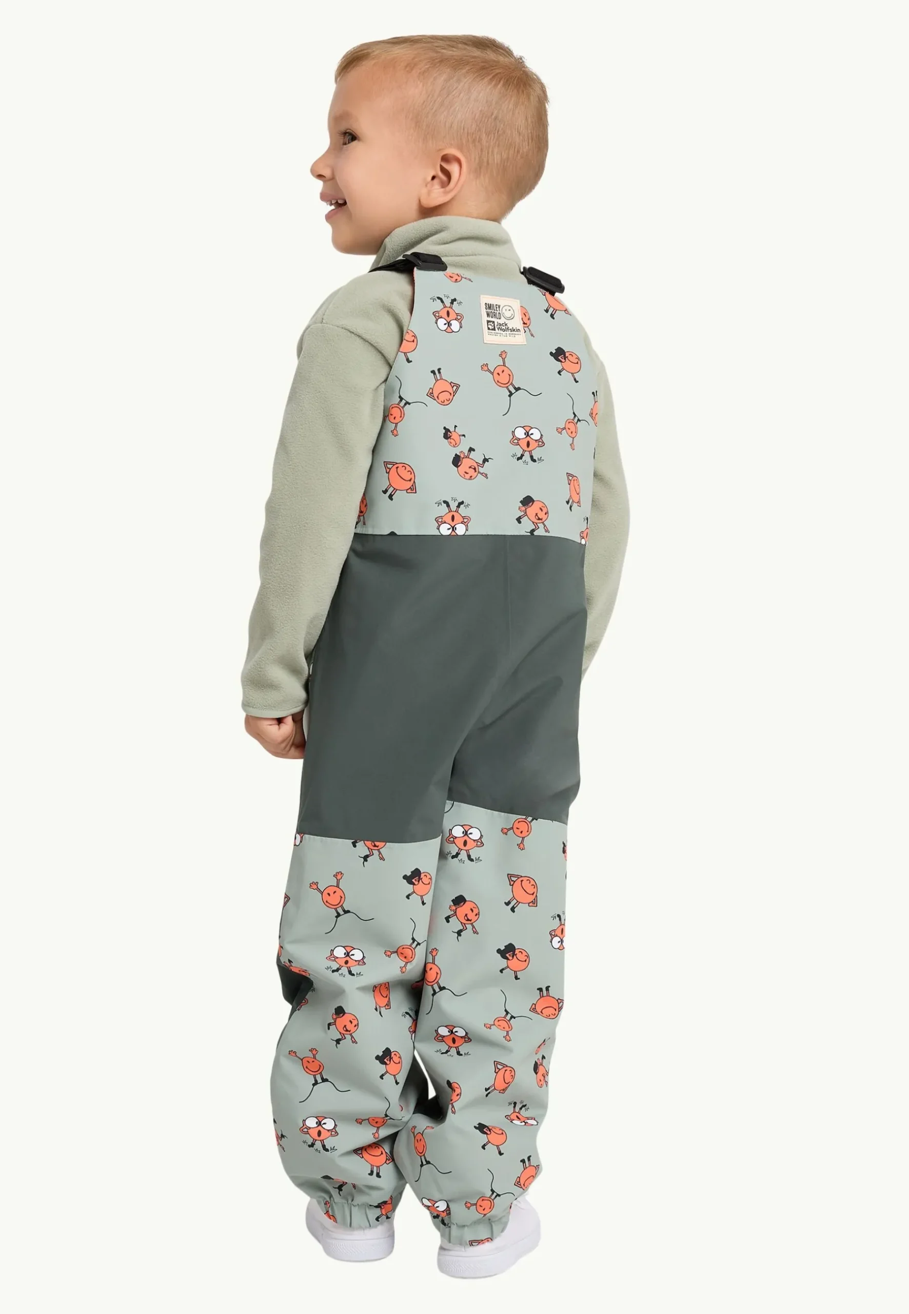 Jack Wolfskin Smileyworld 2l Aop Bib K|Kinderen Casual Broeken