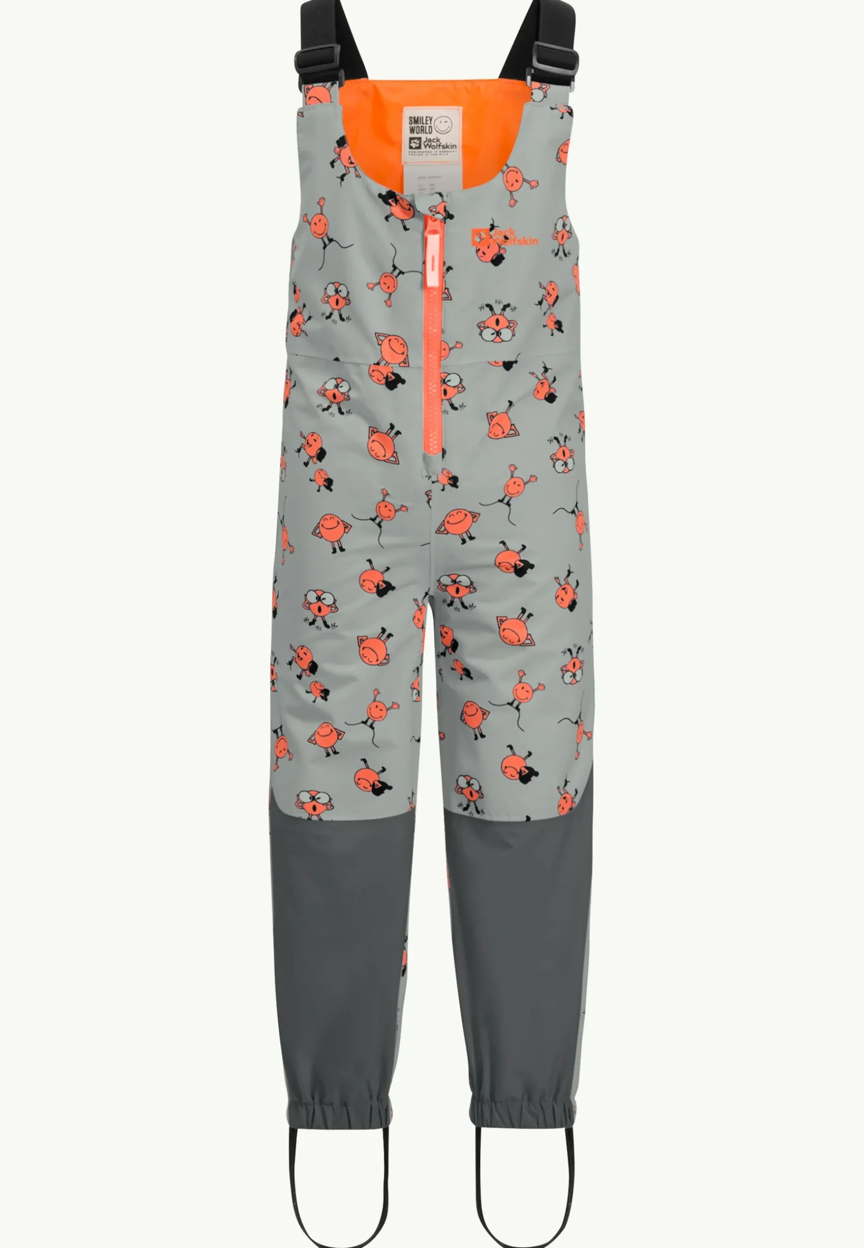 Jack Wolfskin Smileyworld 2l Aop Bib K|Kinderen Casual Broeken