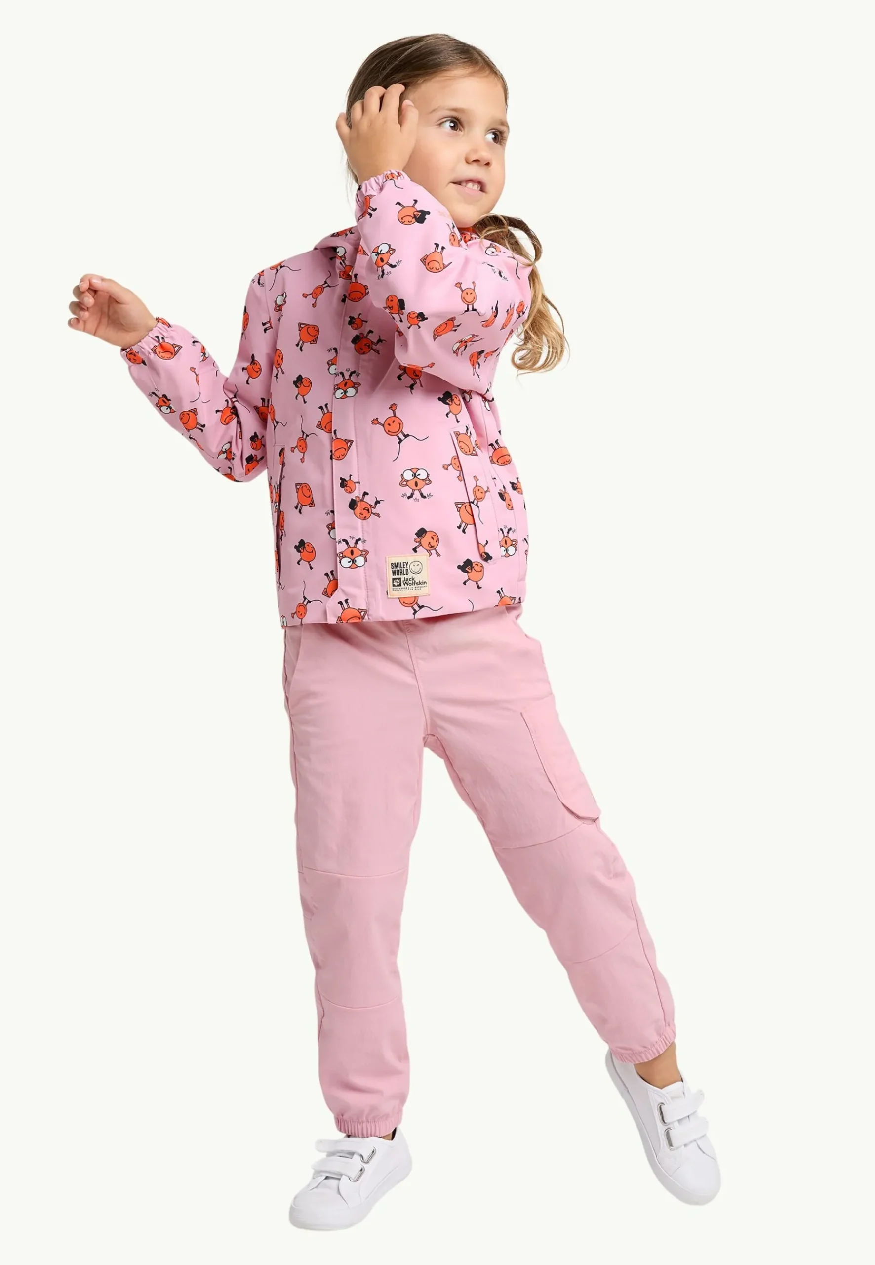 Jack Wolfskin Smileyworld 2l Aop Jkt K|Kinderen Voor- En Najaarsjacks/-Jassen|Isolerende Jacks