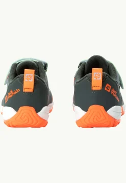Jack Wolfskin Smileyworld Low K|Kinderen Multifunctionele Schoenen|Outdoor Sneaker