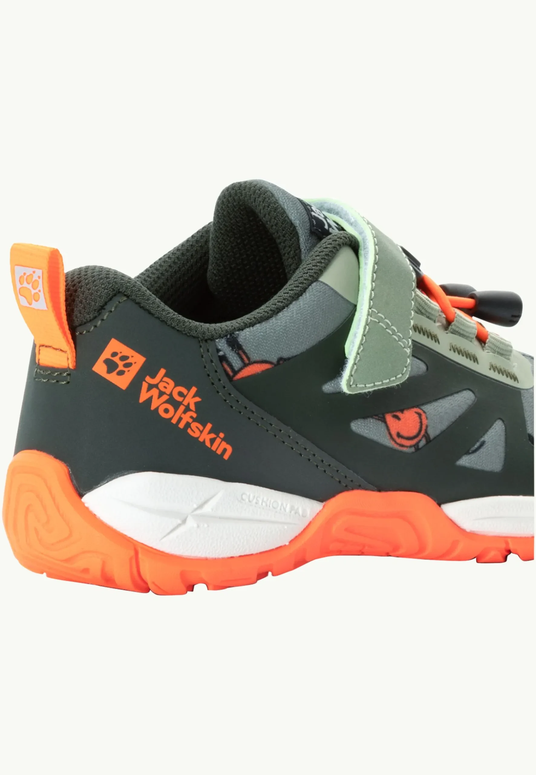 Jack Wolfskin Smileyworld Low K|Kinderen Multifunctionele Schoenen|Outdoor Sneaker