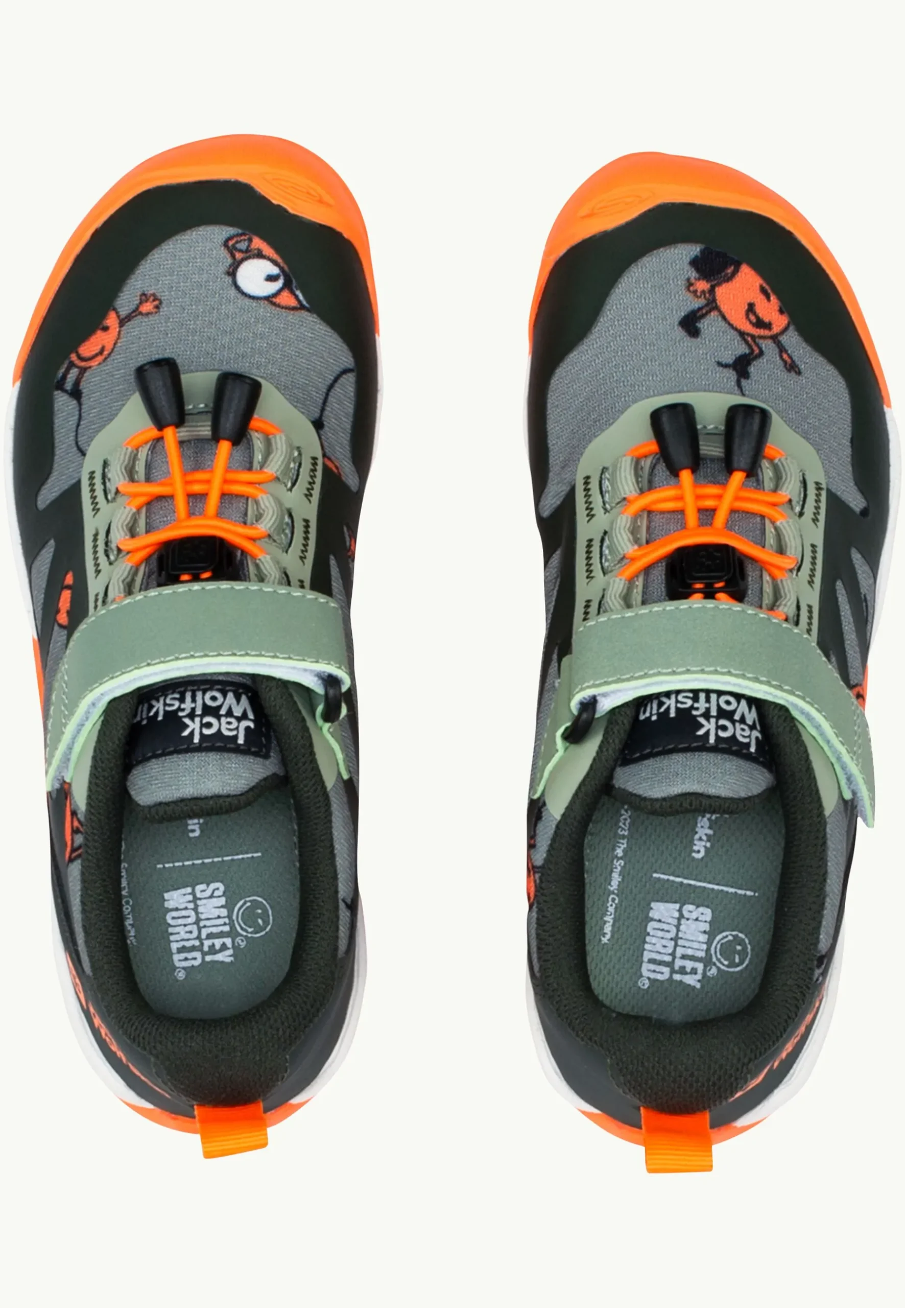 Jack Wolfskin Smileyworld Low K|Kinderen Multifunctionele Schoenen|Outdoor Sneaker