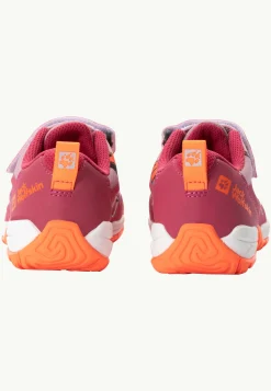 Jack Wolfskin Smileyworld Low K|Kinderen Multifunctionele Schoenen|Outdoor Sneaker