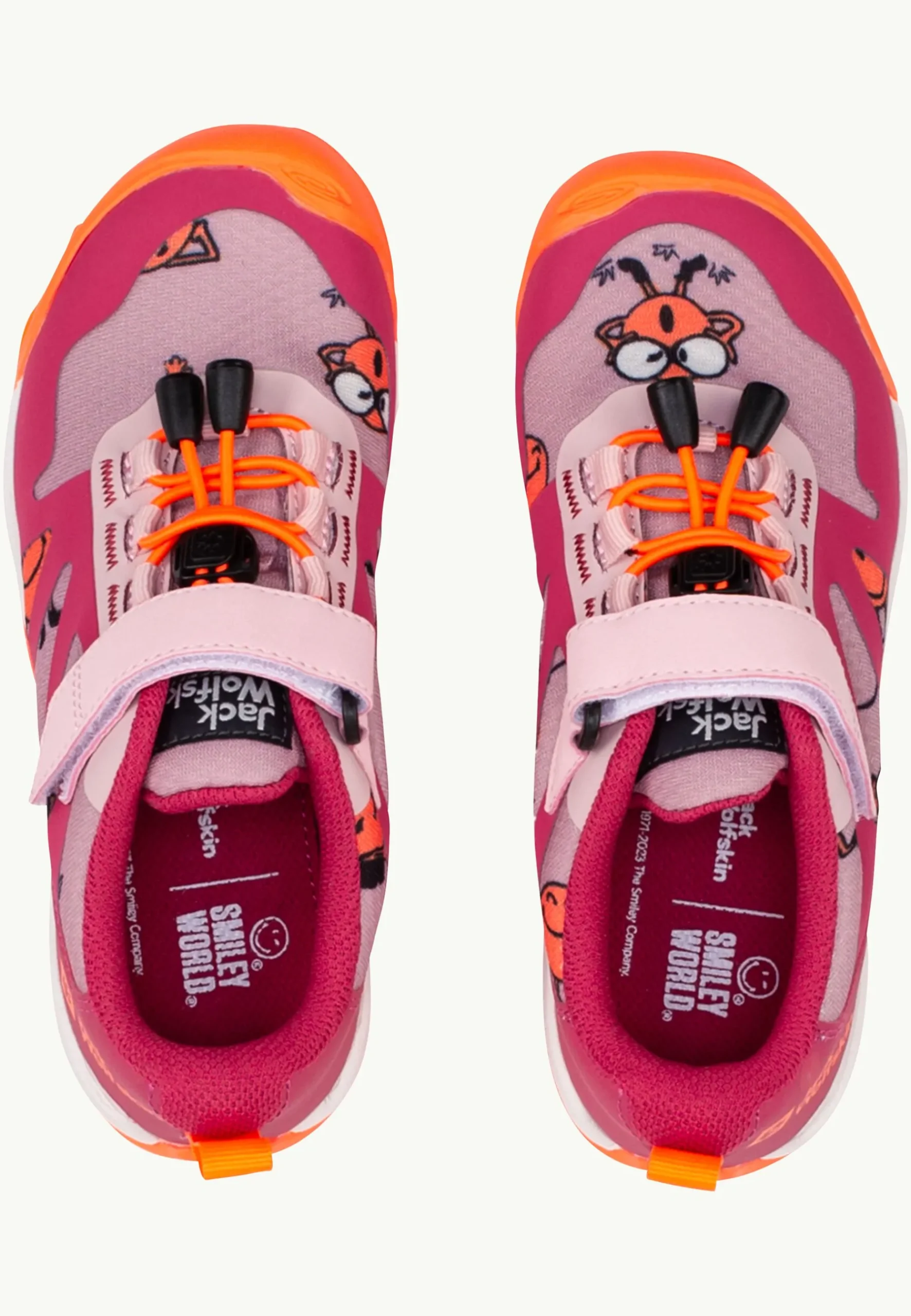 Jack Wolfskin Smileyworld Low K|Kinderen Multifunctionele Schoenen|Outdoor Sneaker