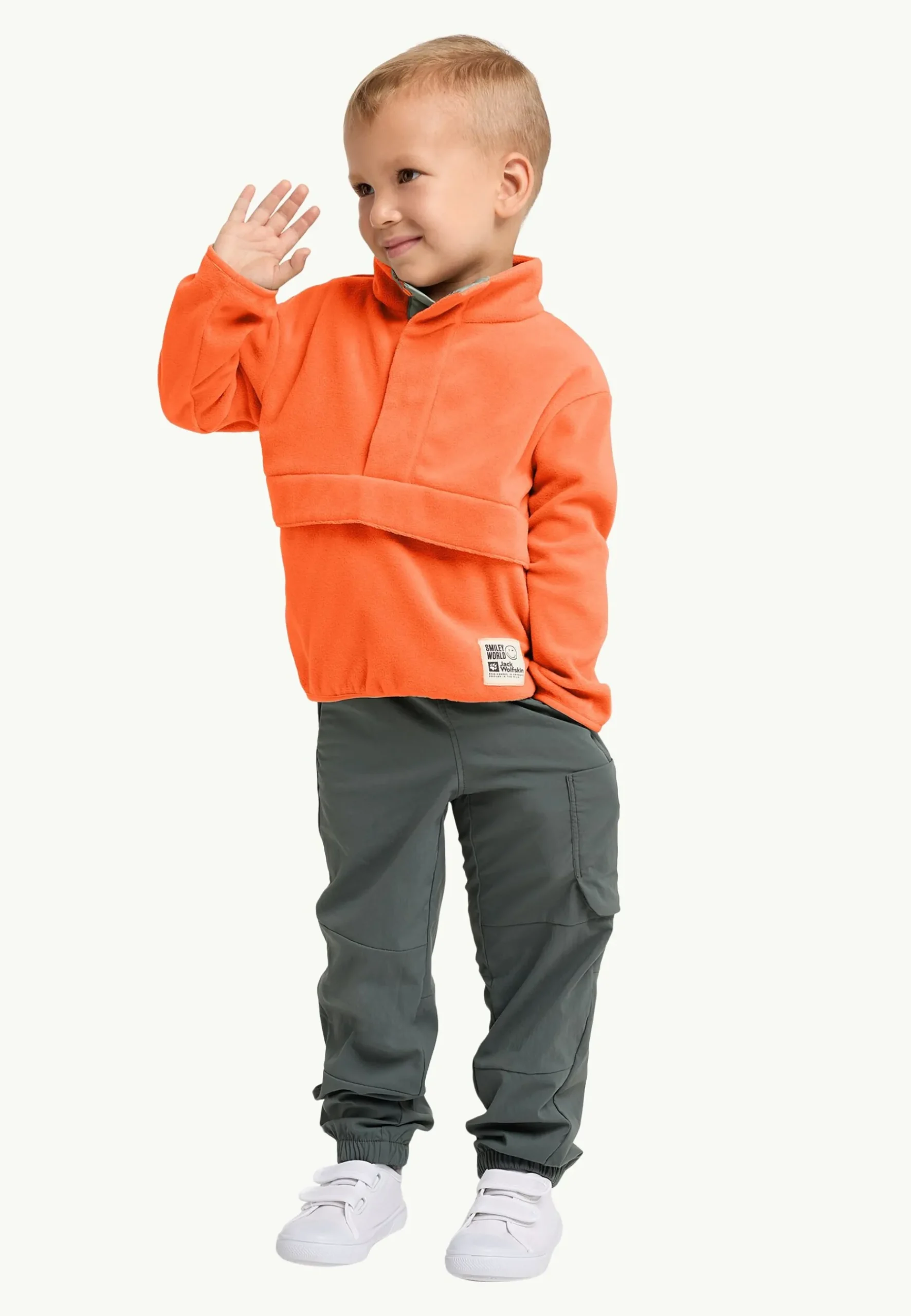 Jack Wolfskin Smileyworld Midlayer K|Kinderen Fleece|Hoodies & Truien