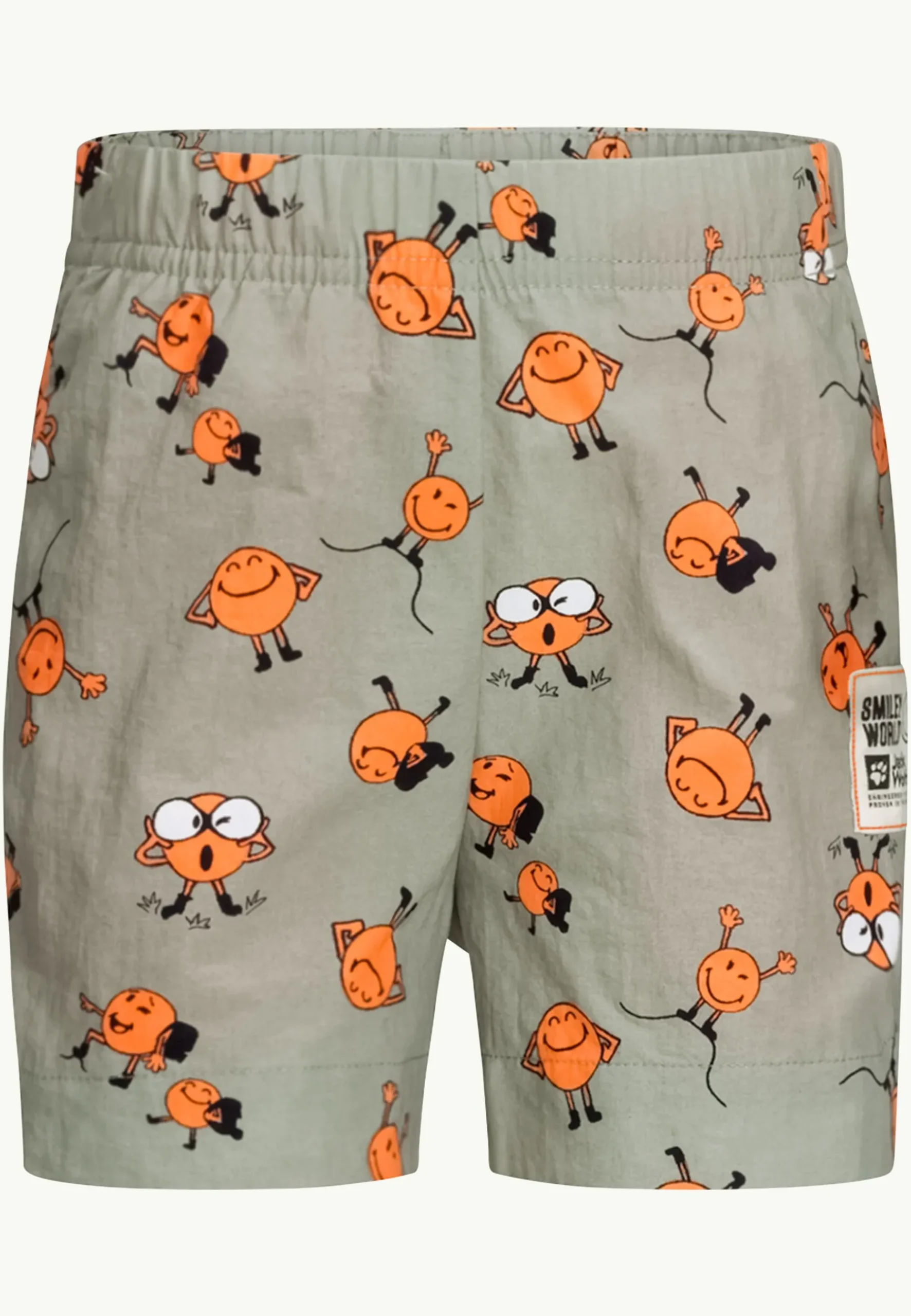 Jack Wolfskin Smileyworld Shorts K|Kinderen Shorts & Rokken|Casual Broeken