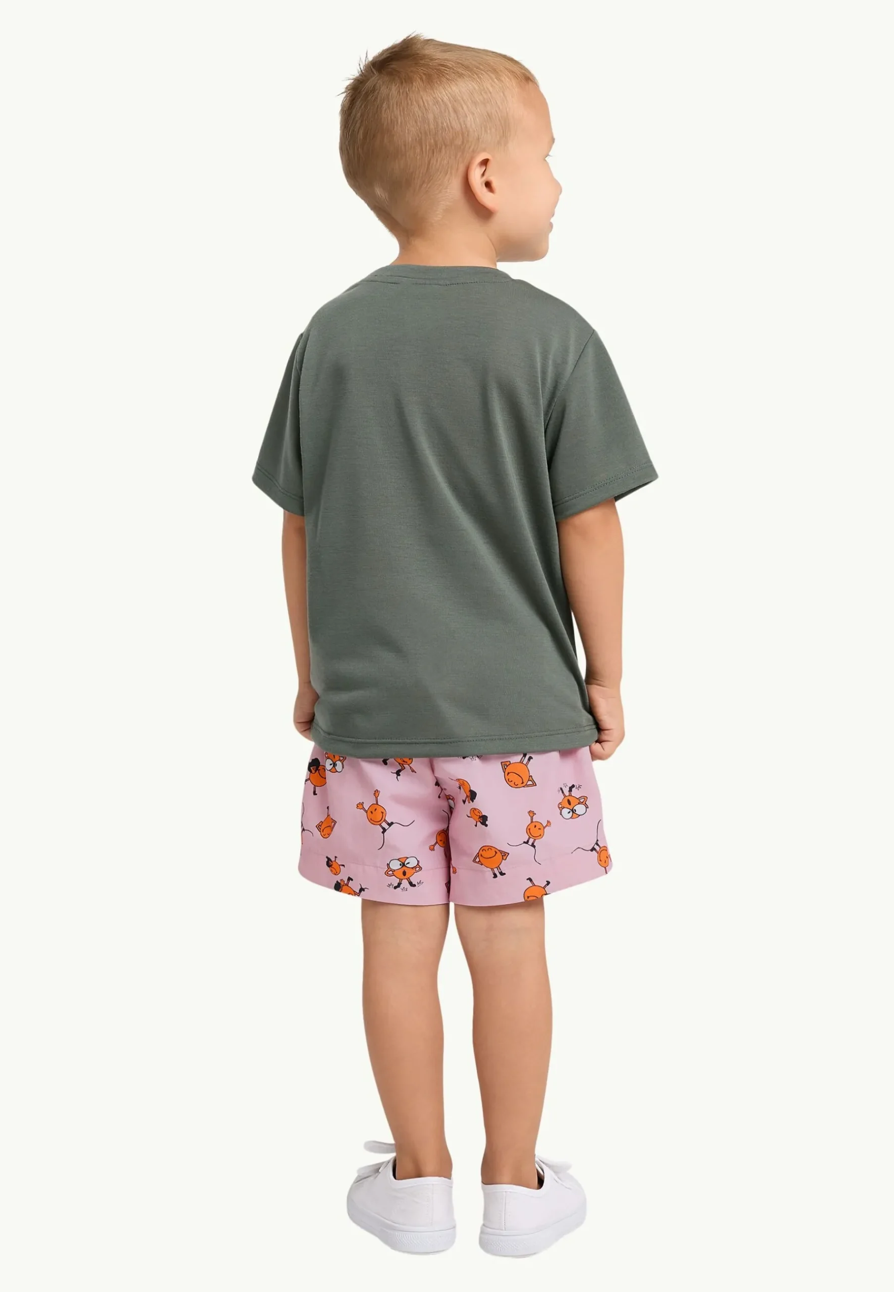 Jack Wolfskin Smileyworld Shorts K|Kinderen Shorts & Rokken|Casual Broeken