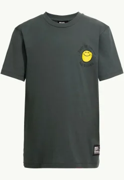 Jack Wolfskin Smileyworld T B|Kinderen Functionele Shirts|T-Shirts & Longsleeves