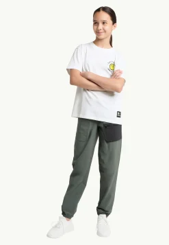 Jack Wolfskin Smileyworld T B|Kinderen Functionele Shirts|T-Shirts & Longsleeves
