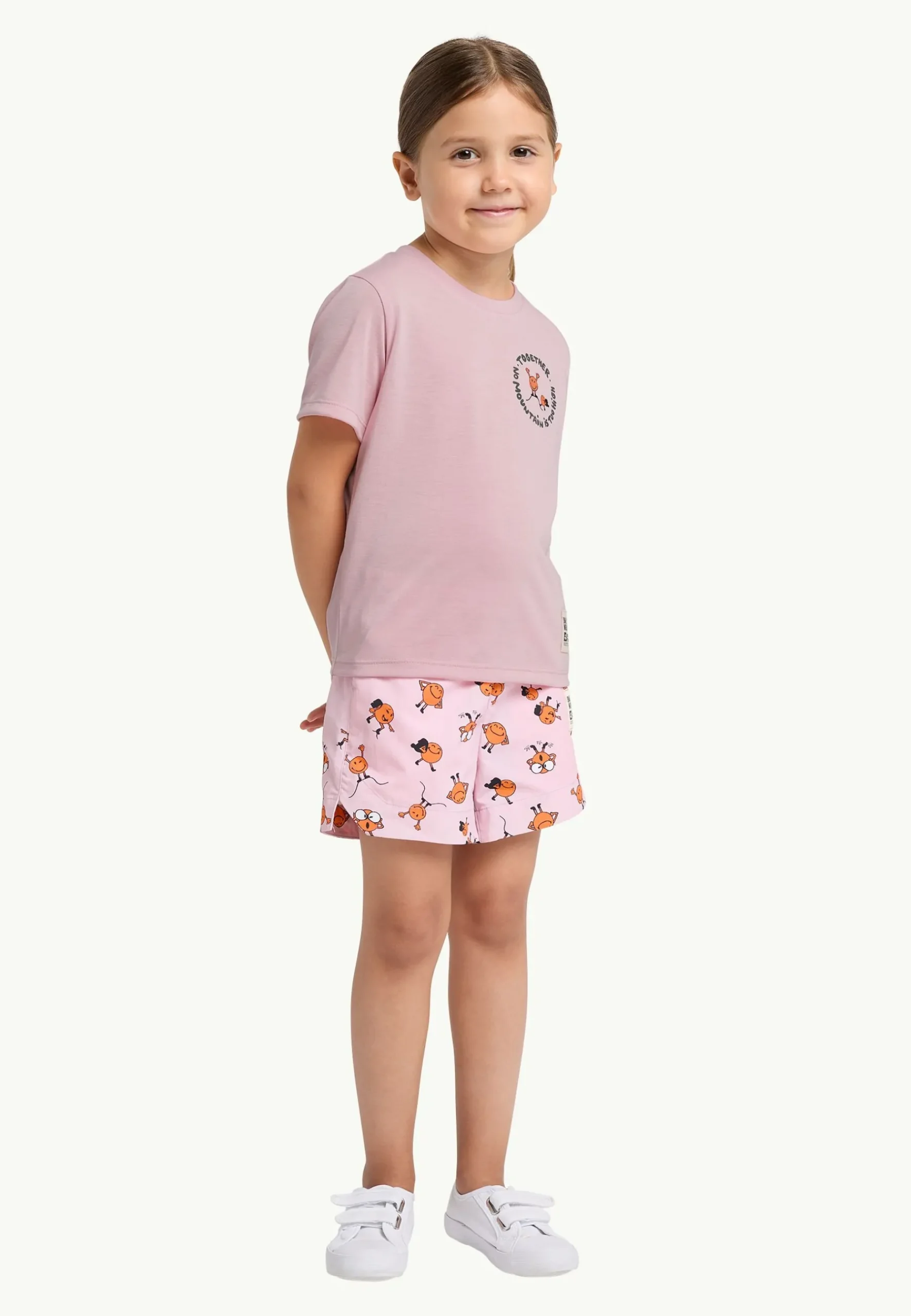 Jack Wolfskin Smileyworld Together T K|Kinderen Functionele Shirts|T-Shirts & Longsleeves