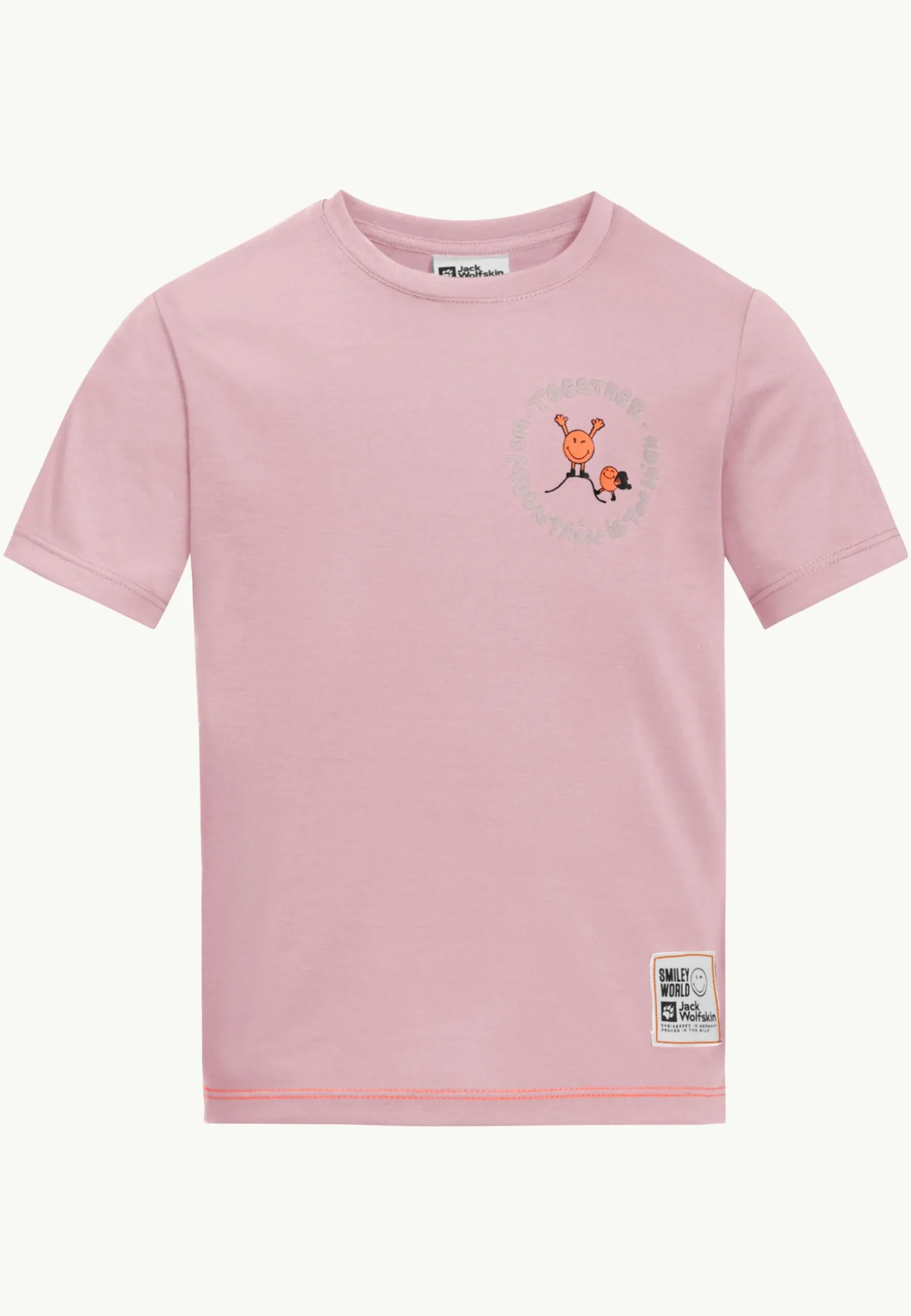 Jack Wolfskin Smileyworld Together T K|Kinderen Functionele Shirts|T-Shirts & Longsleeves