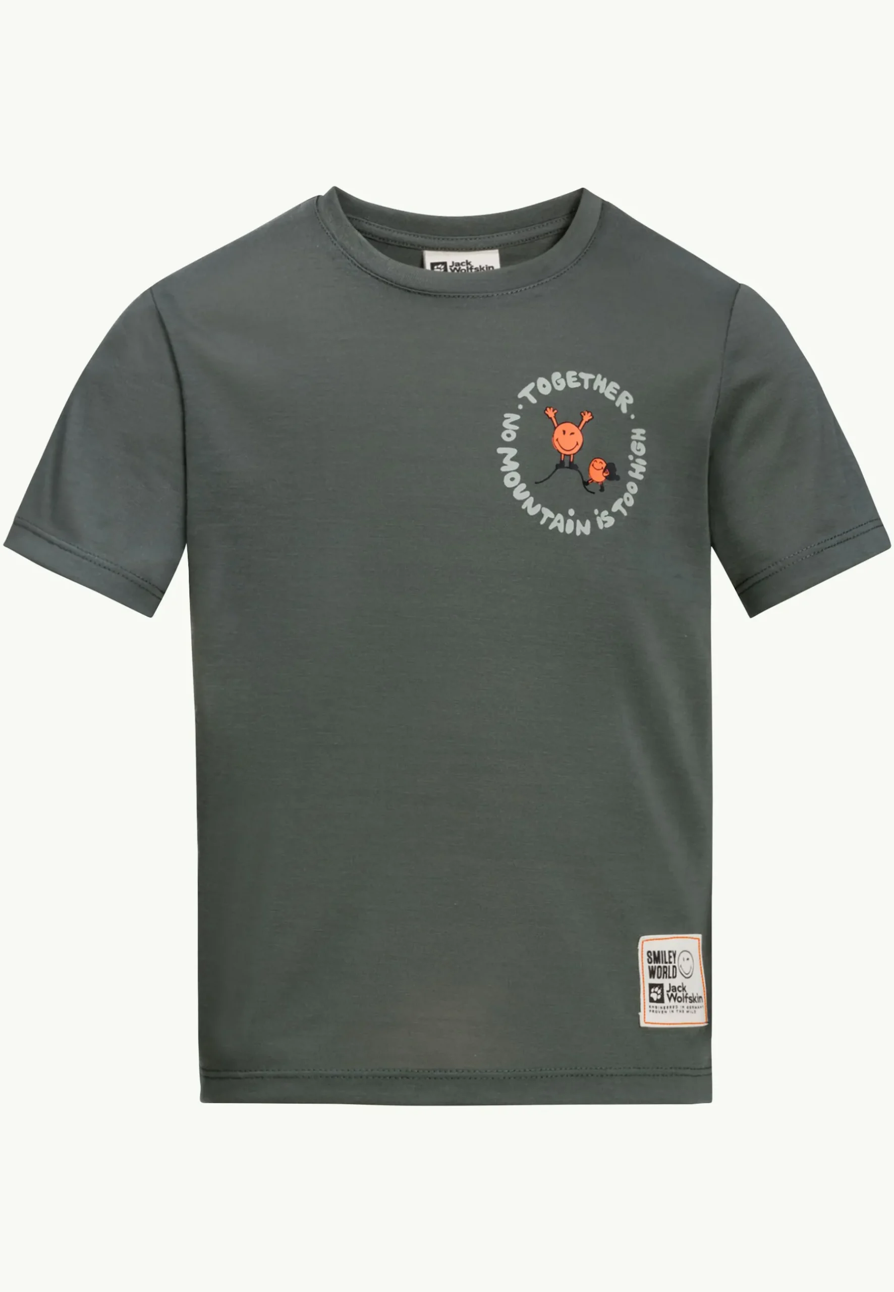 Jack Wolfskin Smileyworld Together T K|Kinderen Functionele Shirts|T-Shirts & Longsleeves