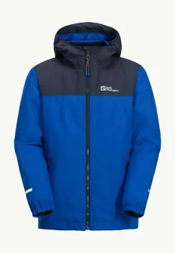 Jack Wolfskin Snowcurl 3in1 Jacket K|Kinderen Voor- En Najaarsjacks/-Jassen|Winterjacks