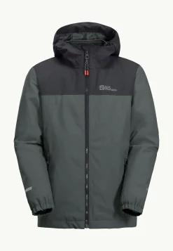 Jack Wolfskin Snowcurl 3in1 Jacket K|Kinderen Voor- En Najaarsjacks/-Jassen|Winterjacks
